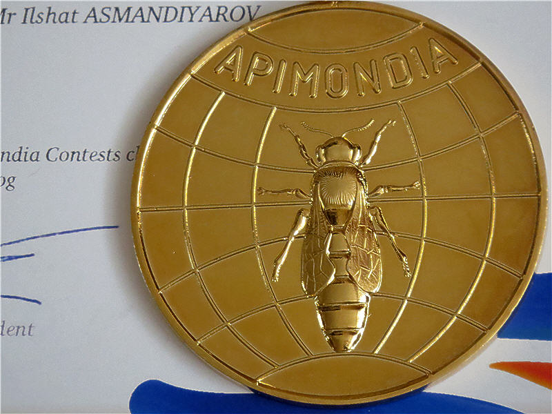 Золотая медаль за пчеловодный блог